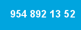 954 892 13 52 954 892 13 52